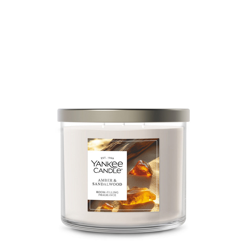 Amber & Sandalwood 3-Wick Candle