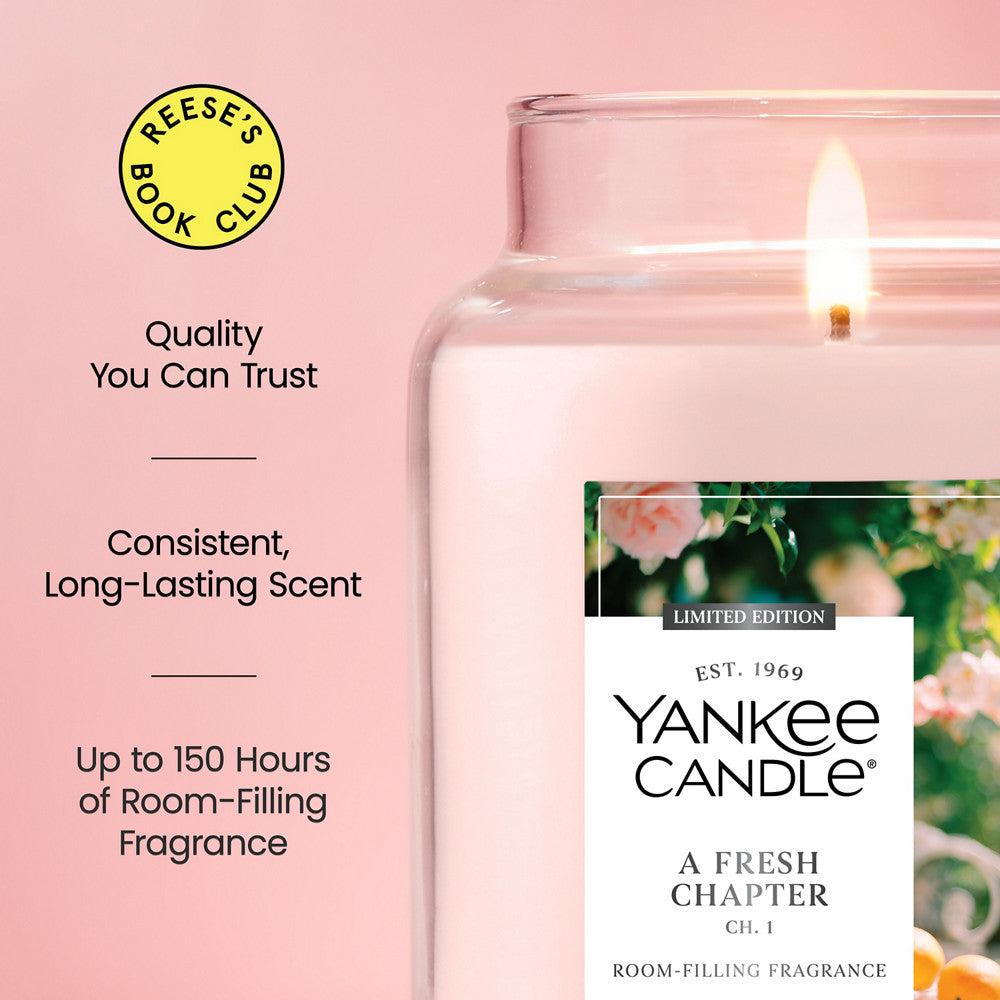 A Fresh Chapter Original Large Jar Candle